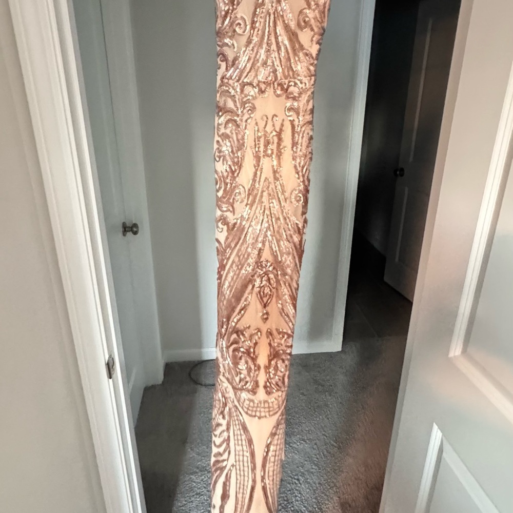 Elegant Sequin Gown
